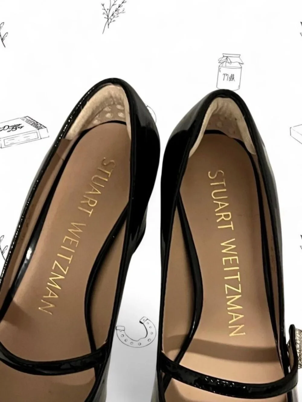 Stuart Weitzman Babette 85 Mary Jane Pumps SZ 37